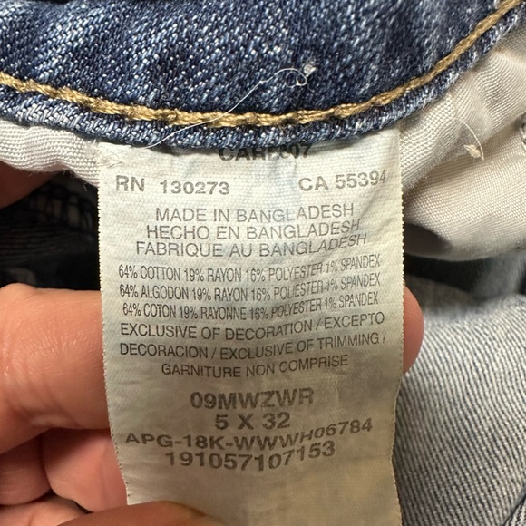 Wrangler Dark Blue Boot Cut Denim 5x32 - Picture 4 of 5